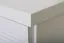 Kommode Kiefer massiv Vollholz weiß lackiert Columba 03 - Abmessung 101 x 100 x 50 cm