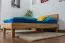 Futonbett / Massivholzbett Wooden Nature 02 Kernbuche geölt - Liegefläche 90 x 200 cm (B x L)