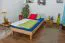 Jugendbett Wooden Nature 04 Kernbuche massiv geölt  - Liegefläche 100 x 200 cm (B x L) 