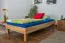 Jugendbett Wooden Nature 04 Kernbuche massiv geölt  - Liegefläche 100 x 200 cm (B x L) 