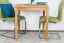 Esstisch Wooden Nature 118 Kernbuche massiv geölt - 70 x 70 cm (B x T)