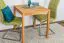 Esstisch Wooden Nature 118 Kernbuche massiv geölt - 70 x 70 cm (B x T)