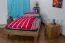 Jugendbett Wooden Nature 04 Kernbuche massiv geölt  - Liegefläche 100 x 200 cm (B x L) 