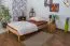 Jugendbett Wooden Nature 04 Kernbuche massiv geölt  - Liegefläche 100 x 200 cm (B x L) 
