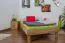 Jugendbett Wooden Nature 04 Kernbuche massiv geölt  - Liegefläche 100 x 200 cm (B x L) 
