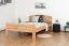 Einzelbett / Gästebett "Easy Premium Line" K7, 140 x 200 cm Buche Vollholz massiv Natur