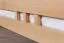 Jugendbett "Easy Premium Line" K8/1 inkl. 1 Abdeckblende, 180 x 200 cm Buche Vollholz massiv Natur