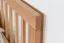 Jugendbett "Easy Premium Line" K8/1 inkl. 1 Abdeckblende, 180 x 200 cm Buche Vollholz massiv Natur