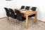 Esstisch Wooden Nature 417 Eiche massiv geölt - 180 x 90 cm (B x T)