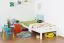 Kinderbett / Jugendbett "Easy Premium Line" K1/ Voll, 90 x 190 Buche weiß lackiert