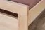 Jugendbett "Easy Premium Line" K8/1 inkl. 1 Abdeckblende, 180 x 200 cm Buche Vollholz massiv Natur