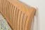 Doppelbett / Gästebett Wooden Nature 142 Buche massiv Natur - 160 x 200 cm (B x L)