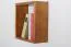 Hängeregal / Wandregal Kiefer massiv Vollholz Eichefarben Rustikal Junco 283A - 30 x 30 x 12 cm (H x B x T)
