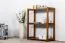 Regal Kiefer massiv Vollholz Eichefarben Rustikal Junco 57B - 89 x 70 x 30 cm (H x B x T)
