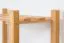Schuhregal Buche Vollholz massiv Erlefarben Junco 224 - 70 x 58 x 26 cm (H x B x T)