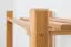 Schuhregal Buche Vollholz massiv Erlefarben Junco 224 - 70 x 58 x 26 cm (H x B x T)