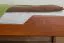 Einzelbett "Easy Premium Line" K1/2n, Buche Vollholz massiv kirschrot lackiert - Liegefläche: 90 x 200 cm