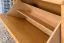 Schuhschrank Kiefer Vollholz massiv Erlefarben Junco 216 - 45 x 72 x 30 cm (H x B x T)