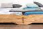 Einzelbett / Stapelbett Wooden Nature 424, Eiche massiv Natur geölt - 90 x 200 cm (B x L)