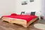 Einzelbett / Stapelbett Wooden Nature 423 , Kernbuche massiv Natur geölt - 90 x 200 cm (B x L)