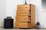Kommode Kiefer massiv Vollholz Erlefarben Junco 145 - Abmessung 100 x 60 x 42 cm (H x B x T)
