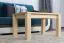 Couchtisch Kiefer massiv Vollholz natur Junco 484 – Abmessung 90 x 60 x 50 cm (B x T x H)