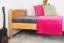 Kinderbett / Jugendbett Kiefer massiv Vollholz Erlefarben 80, inkl. Lattenrost - 100 x 200 cm