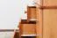 Schrank Kiefer massiv Vollholz natur Erlefarben 40 - Abmessung: 193 x 80 x 42 cm (H x B x T)