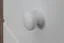 Nachtkommode Kiefer massiv Vollholz weiß lackiert 009 - Abmessung 55 x 42 x 42 cm (H x B x T)