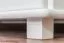 Bücherregal Kiefer massiv Vollholz weiß lackiert B001 - Abmessung 190 x 80 x 42 cm (H x B x T)