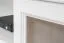 TV-Unterschrank Kiefer Vollholz massiv weiß lackiert 004 - Abmessung 55 x 136 x 47 cm (H x B x T)