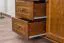 Kommode Kiefer massiv Vollholz Eichefarben 007 - Abmessung 100 x 150 x 45 cm (H x B x T)
