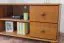TV-Unterschrank Kiefer Vollholz massiv Eichefarben 002 - Abmessung 55 x 136 x 47 cm (H x B x T)