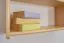 Hängeregal / Wandregal Kiefer massiv Vollholz natur 013 - Abmessung 72 x 60 x 20 cm (H x B x T)
