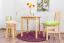 Massivholz Hocker