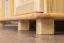 TV-Unterschrank Kiefer Vollholz massiv natur 001 - Abmessung 55 x 156 x 47 cm (H x B x T)