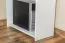 Schreibtisch Kiefer massiv Vollholz weiß Junco 185 - Abmessung 75 x 138 x 83 cm