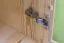 Vitrinenschrank Kiefer natur