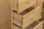 Vitrinenschrank Kiefer natur