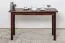 Tisch Kiefer massiv Vollholz Walnussfarben Junco 227D (eckig) - 120 x 60 cm (B x T)