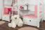 Sitzkissen 2er-Set für Kinderbett / Etagenbett / Funktionsbett Tim - Farbe: Rosa
