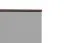 Schrank Tabubil 24, Farbe: Wenge / Grau - Abmessungen: 200 x 50 x 41 cm (H x B x T)