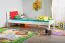 Kinderbett / Jugendbett Kiefer massiv Vollholz Weiß 74, inkl. Lattenrost - Liegefläche 80 x 200 cm