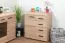 Kommode Gabes 10, Farbe: Eiche Sonoma - 87 x 80 x 42 cm (H x B x T)