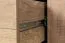 Kommode Sichling 07, Rahmen Rechts, Farbe: Eiche Braun - Abmessungen: 114 x 130 x 46 cm (H x B x T)