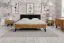 Einzelbett / Gästebett Masterton 01 Wildeiche massiv geölt - Liegefläche: 90 x 200 cm (B x L)