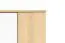 Schrank Riemst 02, Farbe: Eiche / Weiß - Abmessungen: 194 x 60 x 40 cm (H x B x T)