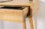 Schreibtisch Kiefer massiv natur Aurornis 64 - Abmessungen: 75 x 96 x 40 cm (H x B x T)