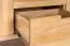 Kommode Eiche massiv natur Aurornis 44 - Abmessungen: 64 x 142 x 40 cm (H x B x T)