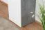 Jugendzimmer - Regal Lede 06, Farbe: Grau / Eiche / Weiß - Abmessungen: 190 x 45 x 40 cm (H x B x T)
